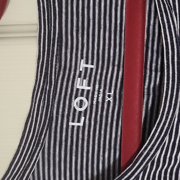 Striped Embroidered Blouse - Picture 2 of 4